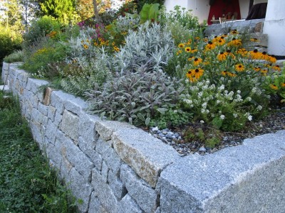 Gartenmauer + Pflanzen OÖ